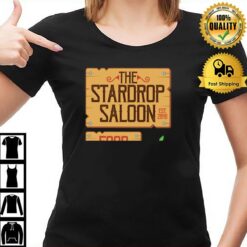 Food And Spirit Stardrop Saloon T-Shirt