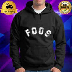 Foos Grey Logo Distressed Design Foo Fighter Hoodie