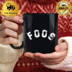 Foos Grey Logo Distressed Design Foo Fighter Mug