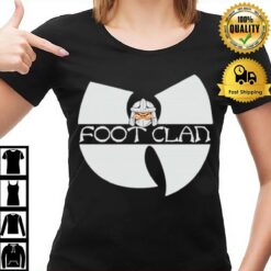 Foot Clan Wu Tang Logo T-Shirt