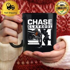 Football Chase Claypool Catch Mug