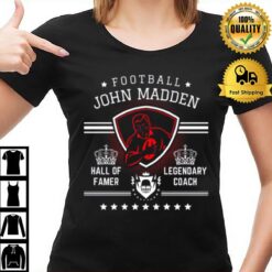 Football John Madden Graphic T-Shirt