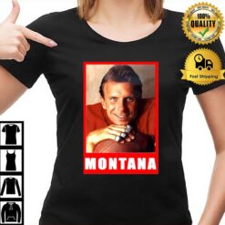 Football Player Legend Joe Montana 49Ers T-Shirt