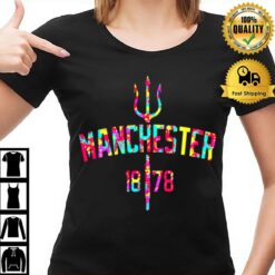 Football Team Manchester United Colorful T-Shirt