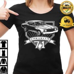For Car Lovers 1971 Chevelle T-Shirt