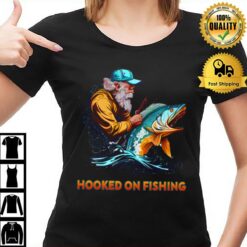 For Fishing Lover Hooked On Fishing T-Shirt