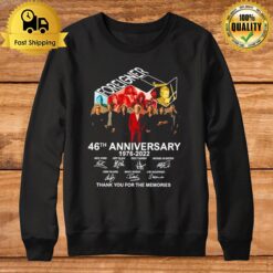 Foreigner Band 46Th Years Anniversary 1976 2022 Signatures Sweatshirt