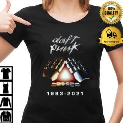 Forever Legend Daft Punk 1993 2021 T-Shirt