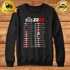 Formula One Calendar 2023 Sweatshirt