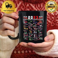 Formula Racing Open Wheel Race Car Fan 2023 World Circuits Mug