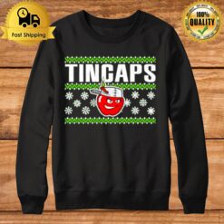 Fort Wayne Tincaps Snowflake Ugly Christmas Sweatshirt