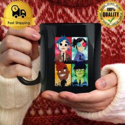 Four Members Of Family Gorillaz Mug