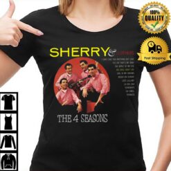 Four Seasons Frankie Valli Sherry Tour 2023 Masokber T-Shirt