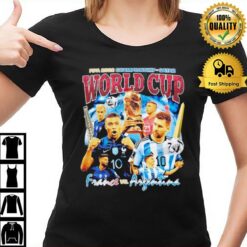 France Vs Argentina 2022 World Cup Championship T-Shirt