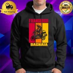 Francesco Bagnaia 63 Sunset Design Motorspor Hoodie