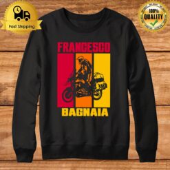 Francesco Bagnaia 63 Sunset Design Motorspor Sweatshirt