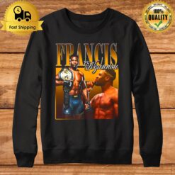 Francis Ngannou The Predator Mma Vintage Fighter Champions Sweatshirt