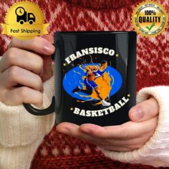 Francisco Basketball Player Running Mug