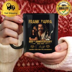 Frank Zappa 80Th Anniversary 1941 2021 Thank You For The Memories Mug