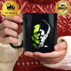 Frankenstein & Bride Split Scary Movie Universal Monsters Mug