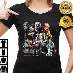 Frankenstein Gory Disneyland Halloween S T-Shirt