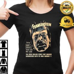 Frankenstein Horror Poster T-Shirt