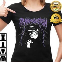 Frankenstein Monster Metal Scary Movie Universal Monsters T-Shirt