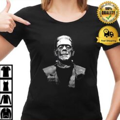 Frankenstein'S Monster Face Halloween T-Shirt