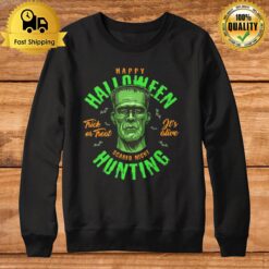 Frankenstein Scared Night Halloween Party Sweatshirt