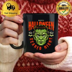 Frankenstein Scared Night Halloween Mug