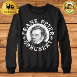 Franz Peter Schubert White Crb Sweatshirt