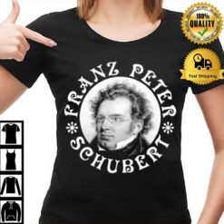 Franz Peter Schubert White Crb T-Shirt