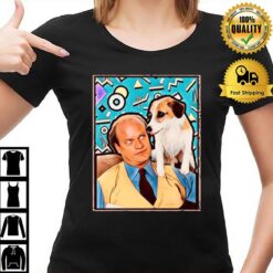 Frasier And Eddie Funny Sitcom Momen T-Shirt