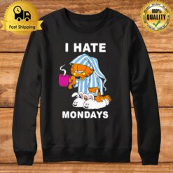 Garfield Coffee I Hate Mondays Sweatshirt