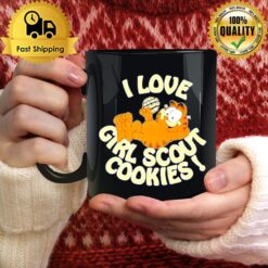 Garfield I Love Girl Scout Cookies Mug