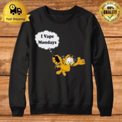 Garfield I Vape Mondays Sweatshirt