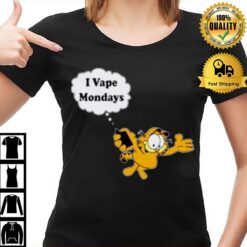 Garfield I Vape Mondays T-Shirt