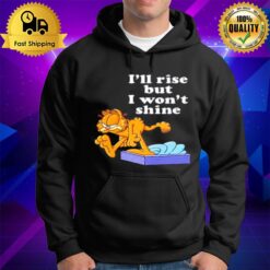 Garfield Rise And Shine Brown Hoodie