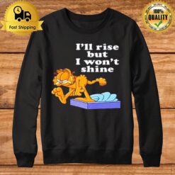 Garfield Rise And Shine Brown Sweatshirt