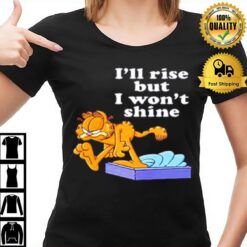 Garfield Rise And Shine Brown T-Shirt