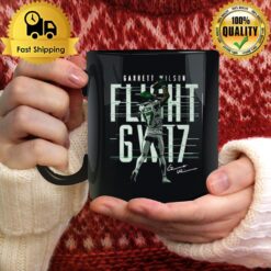 Garrett Wilson New York Jets Flight Gw17 Signature Mug