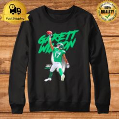 Garrett Wilson No 17 New York Jets Football Sweatshirt