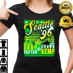 Gary Payton & Shawn Kemp Seattle Election T-Shirt