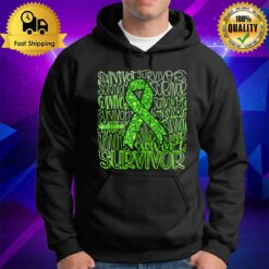 Gastroparesis Awareness Survivor Fighter Leopard Hoodie