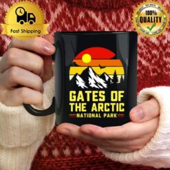 Gates Of Arctic National Park Vintage Retro Sunset Alaska Mug