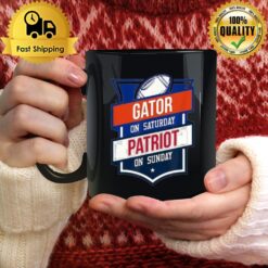Gator On Saturday Patriot On Sunday Gainesville Mug