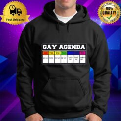 Gay Agenda Be Gay Tacos Brunch Hoodie