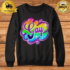 Gay Heart Attack Man Color Sweatshirt