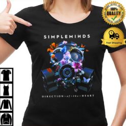 Gaz Mask Design Simple Minds Rock T-Shirt