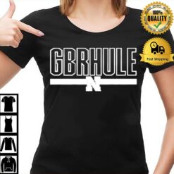 Gbrhule Nebraska Cornhuskers Football T-Shirt